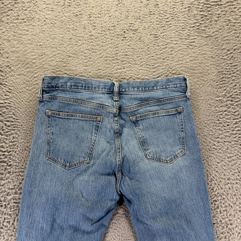 Old Navy Built-in Flex Jeans Men's 34x30 Blue Cotton Denim Skinny Ripped Stretch